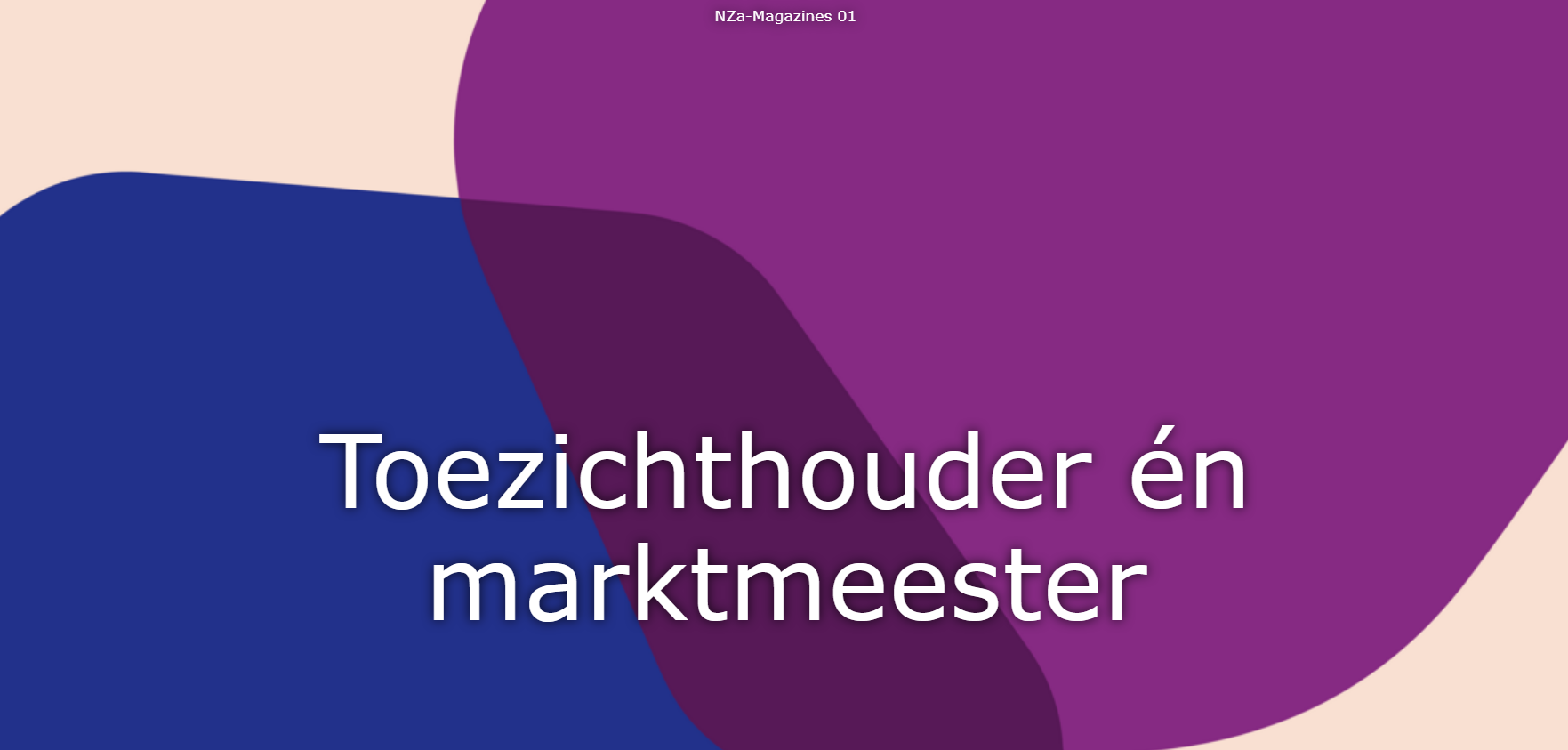Toezichthouder én marktmeester